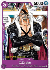 X.Drake - ST04-013 - Common - Super Pre-Release Starter Deck 4: Animal Kingdom Pirates