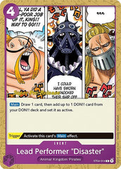 Lead Performer "Disaster" - ST04-014 - Common - Super Pre-Release Starter Deck 4: Animal Kingdom Pirates