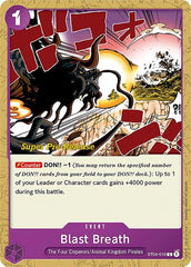 Blast Breath - ST04-016 - Common - Super Pre-Release Starter Deck 4: Animal Kingdom Pirates