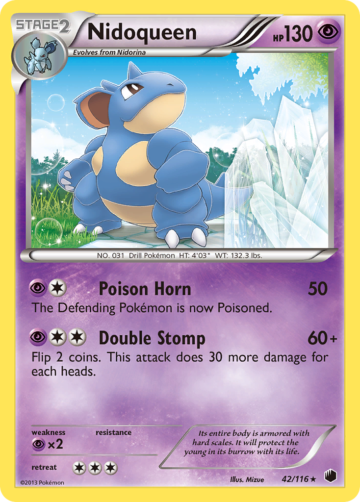 Nidoqueen - 042/116 - Plasma Freeze