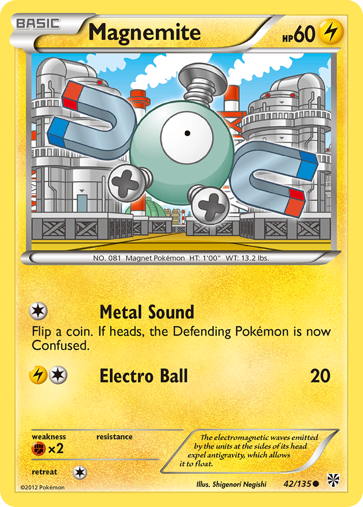 Magnemite - 042/135 - Plasma Storm