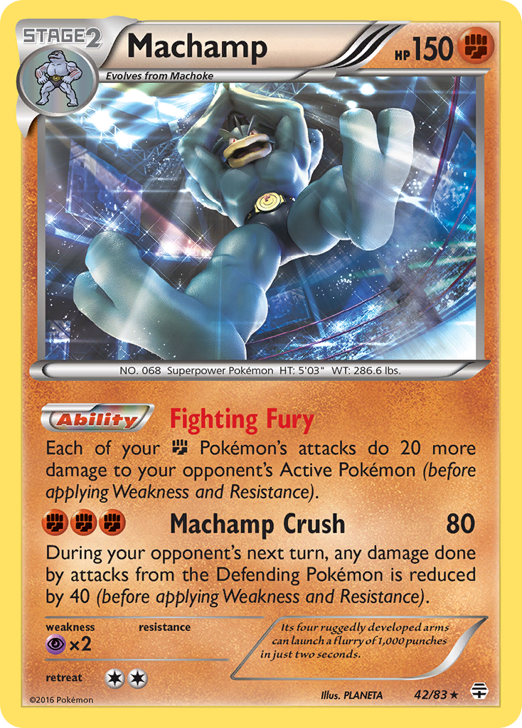 Machamp - 42/83 - Generations