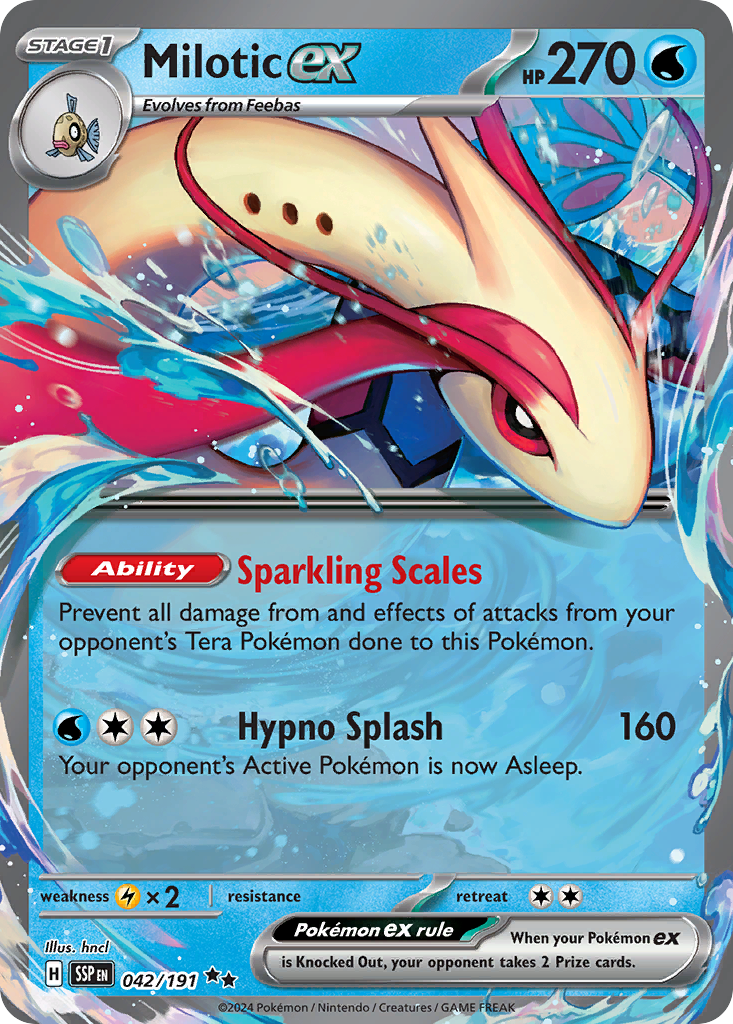 Milotic ex - 042/191 - Surging Sparks