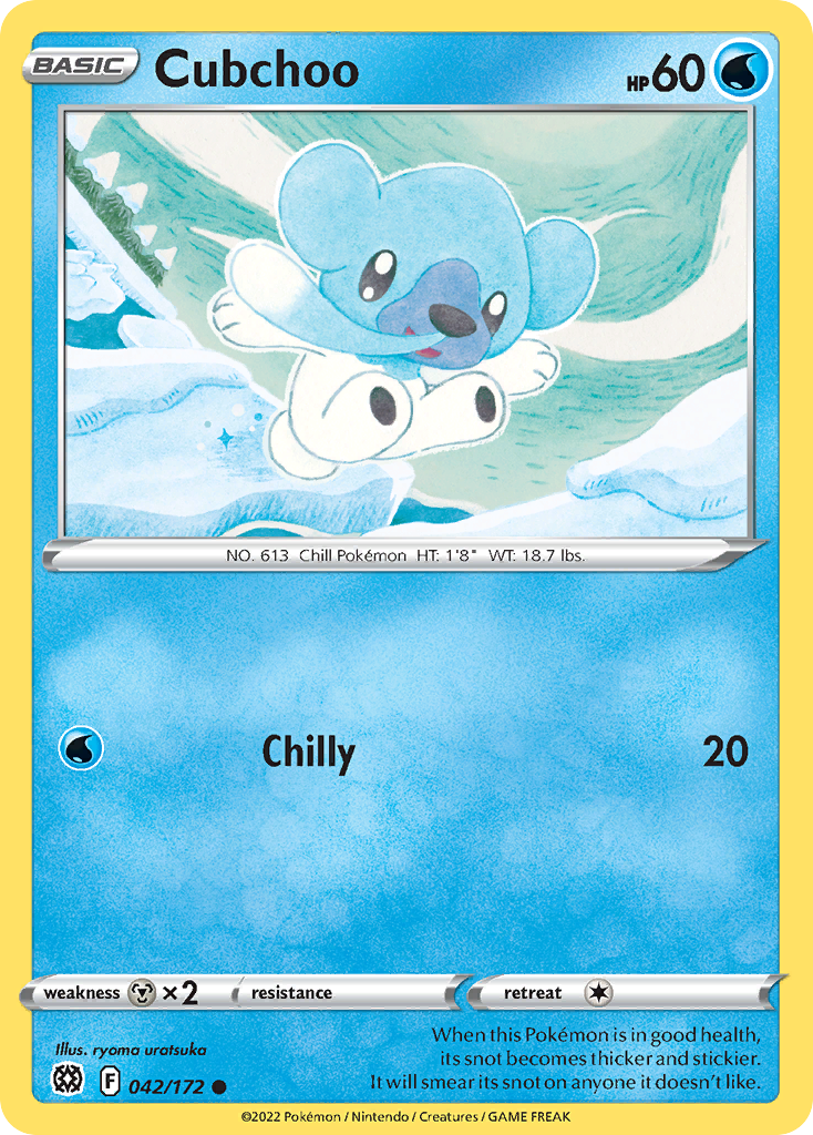 Cubchoo - 042/172 - Brilliant Stars