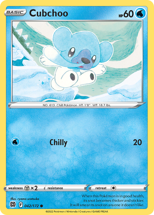 Cubchoo - 042/172 - Brilliant Stars