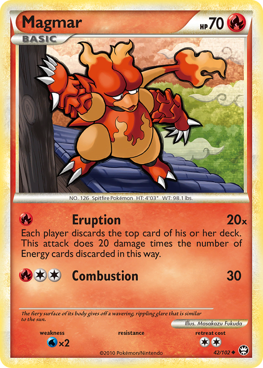 Magmar - 042/102 - HS—Triumphant