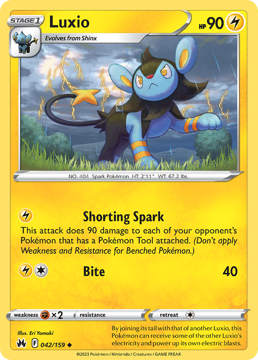 Luxio - 042/159 - Crown Zenith