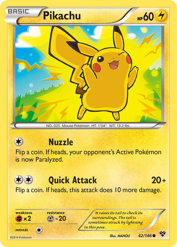 Pikachu - 042/146 - XY