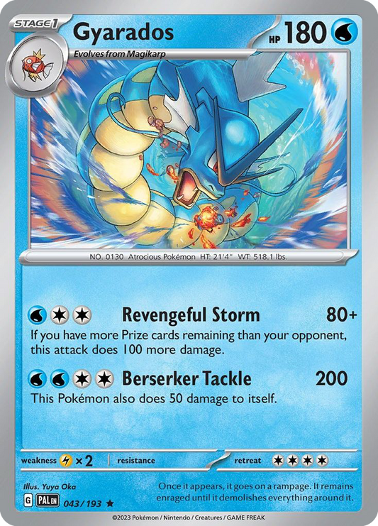 Gyarados - 043/193 - Paldea Evolved