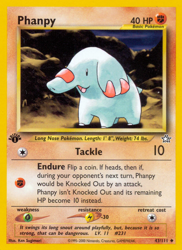 Phanpy - 043/111 - Neo Genesis