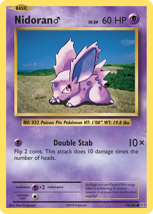 Nidoran ? - 043/108 - Evolutions