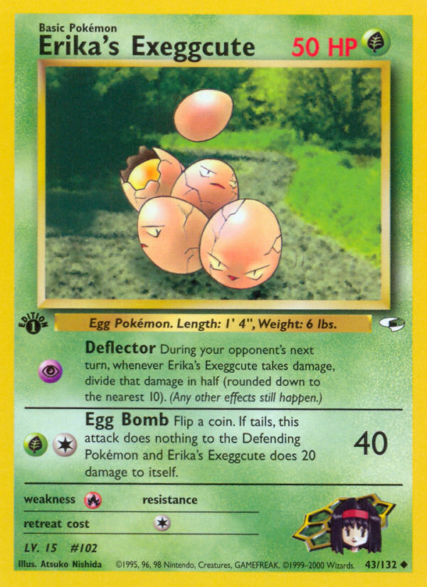 Erika's Exeggcute - 043/132 - Gym Heroes