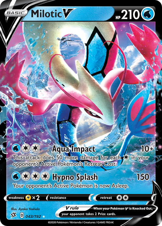 Milotic V - 043/192 - Rebel Clash