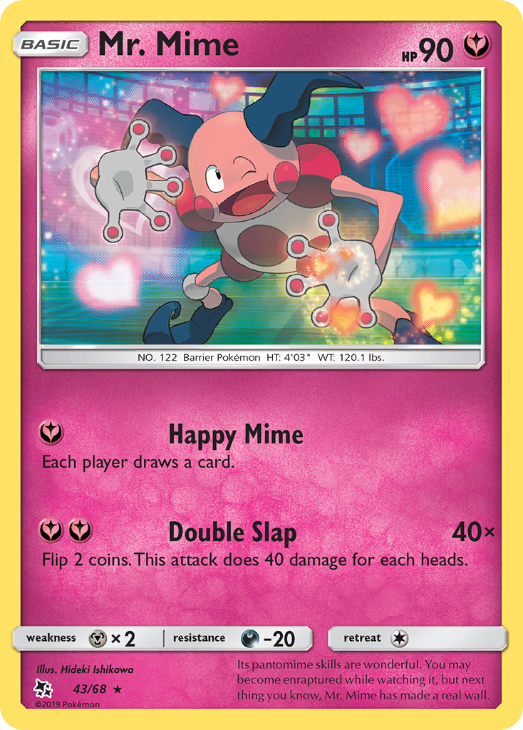 Mr. Mime - 43/68 - Hidden Fates