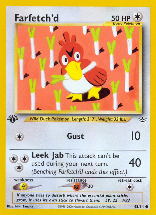 Farfetch'd - 43/64 - Neo Revelation