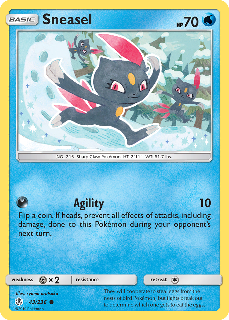 Sneasel - 043/236 - Cosmic Eclipse