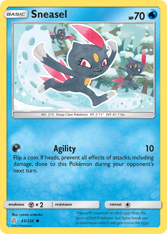 Sneasel - 043/236 - Cosmic Eclipse