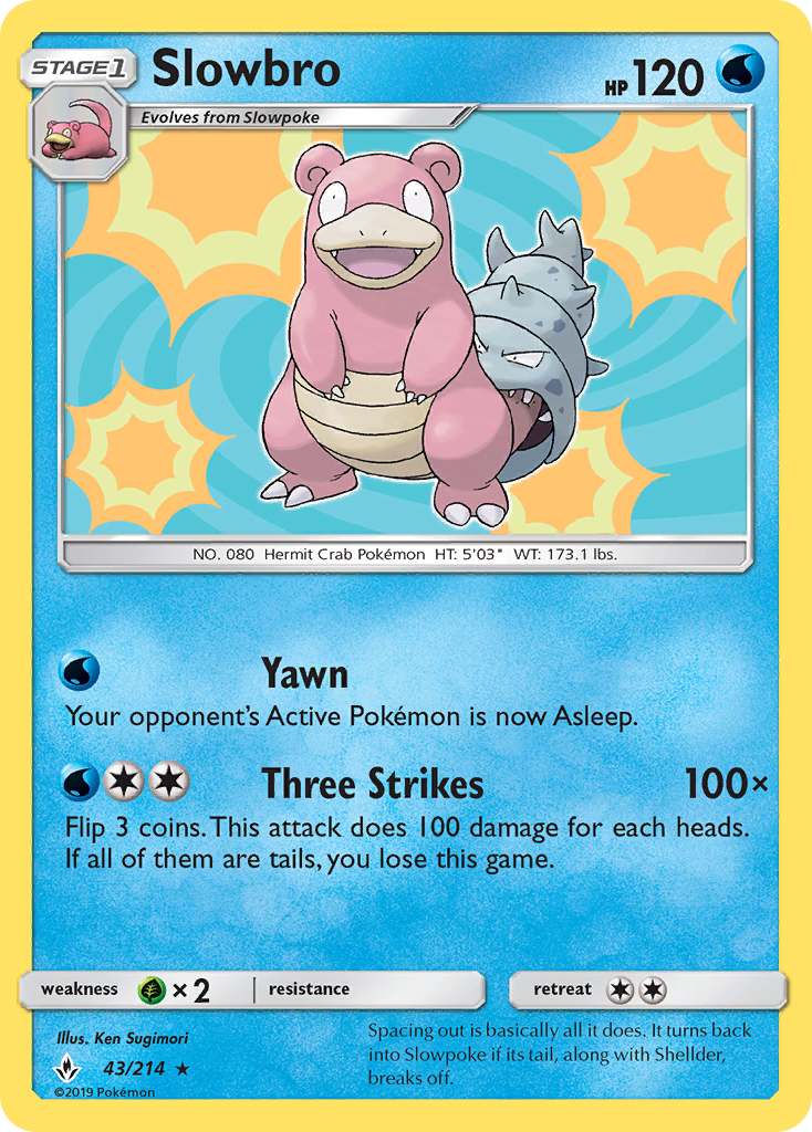 Slowbro - 043/214 - Unbroken Bonds