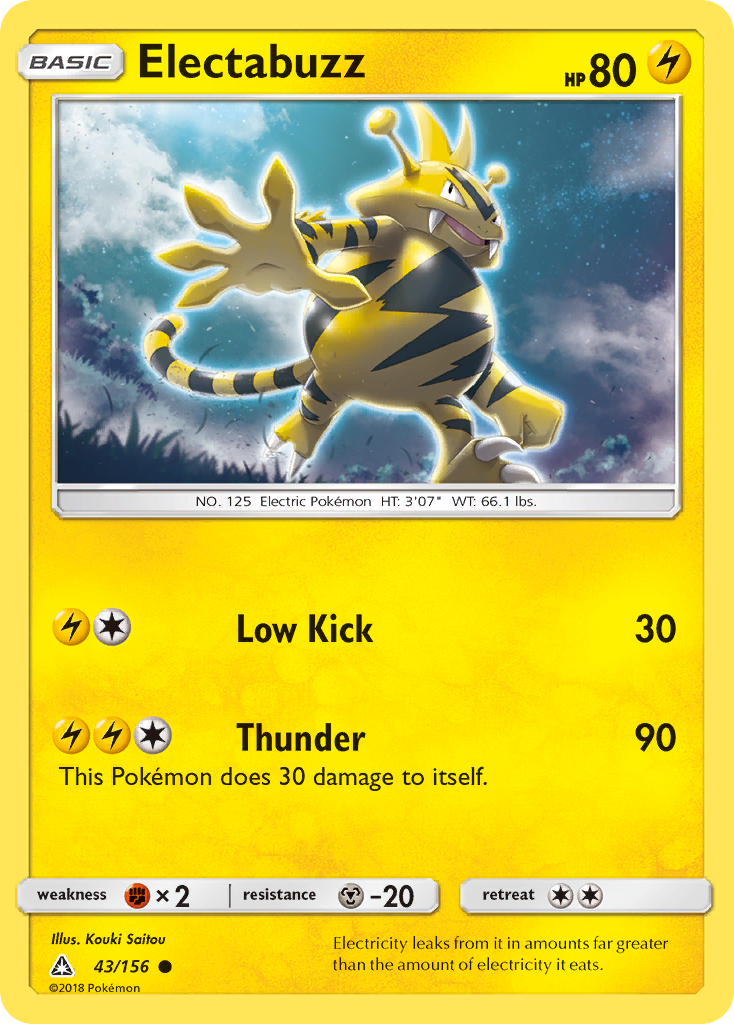 Electabuzz - 043/156 - Ultra Prism