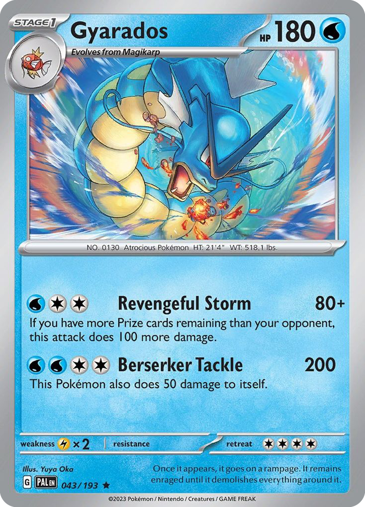 Gyarados - 043/193 - Paldea Evolved