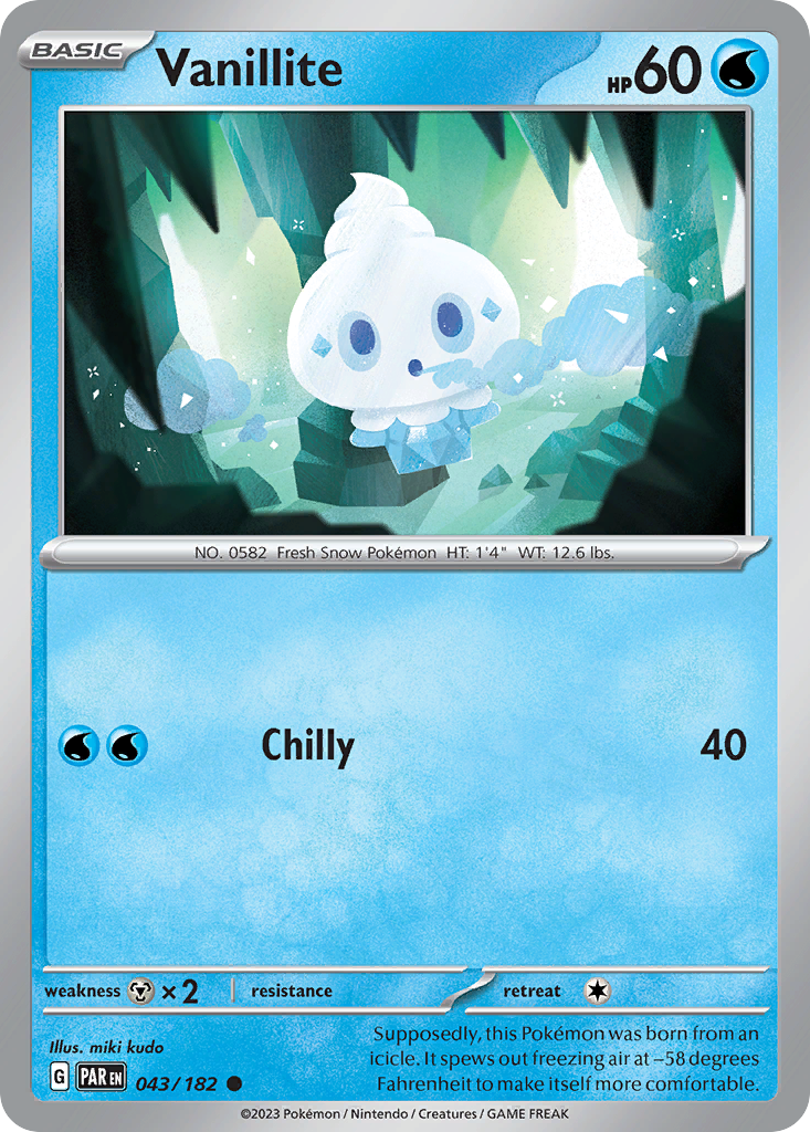 Vanillite - 043/182 - Paradox Rift