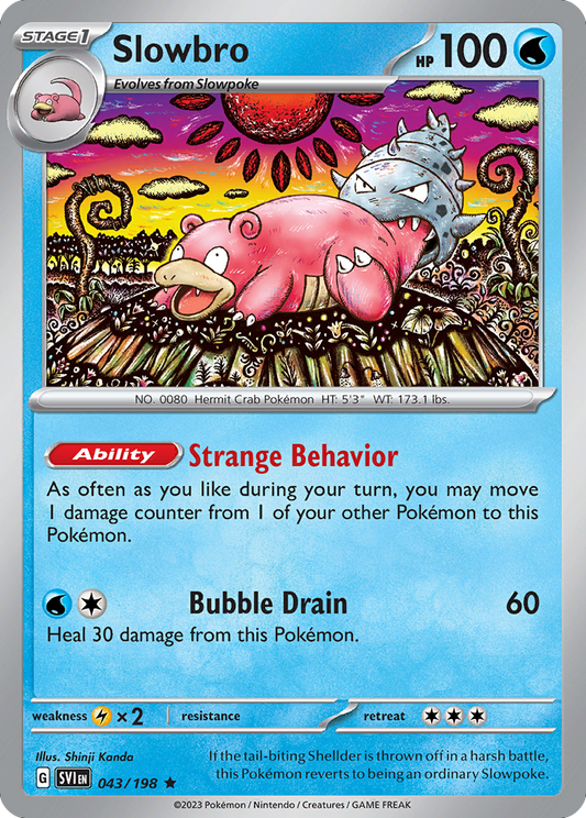 Slowbro - 043/198 - Scarlet & Violet