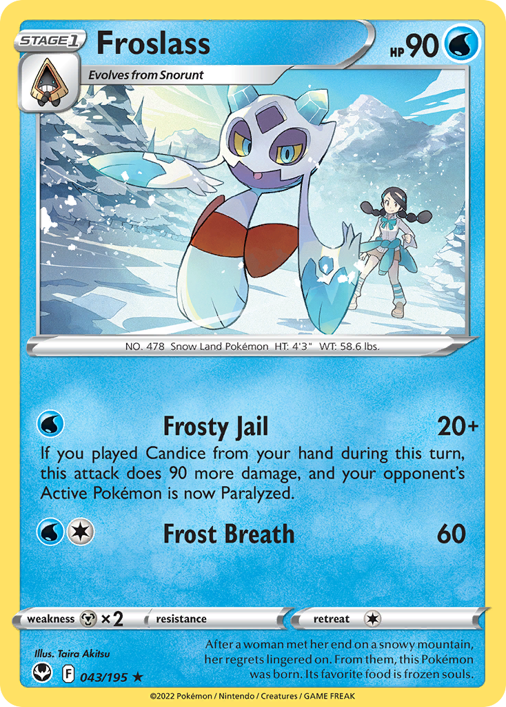 Froslass - 043/195 - Silver Tempest