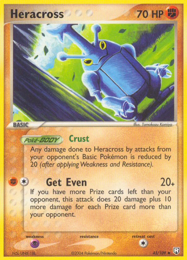 Heracross - 043/109 - Team Rocket Returns