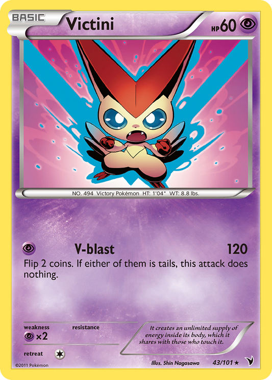 Victini - 043/101 - Noble Victories