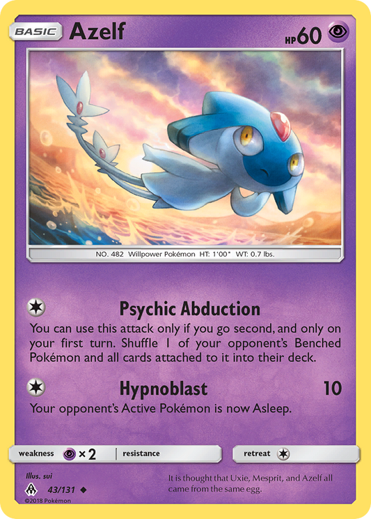 Azelf - 043/131 - Forbidden Light