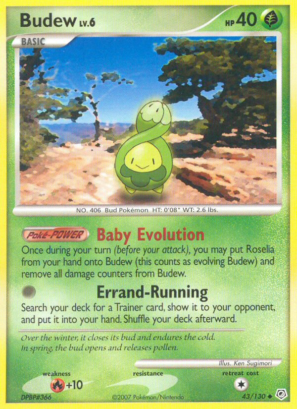 Budew - 043/130 - Diamond & Pearl