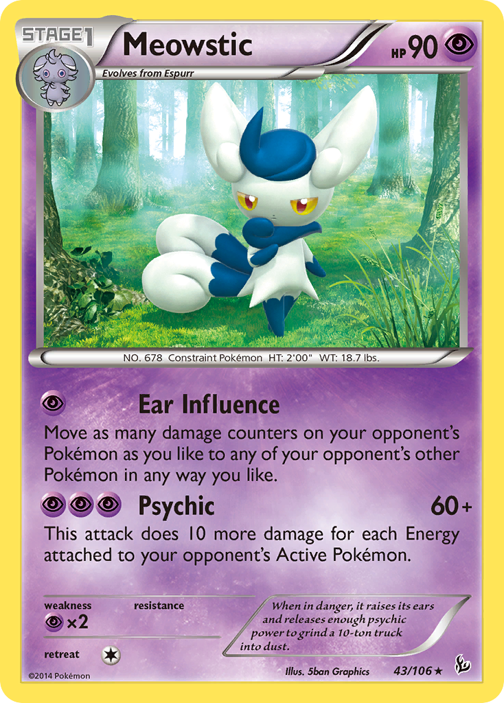 Meowstic - 043/106 - Flashfire