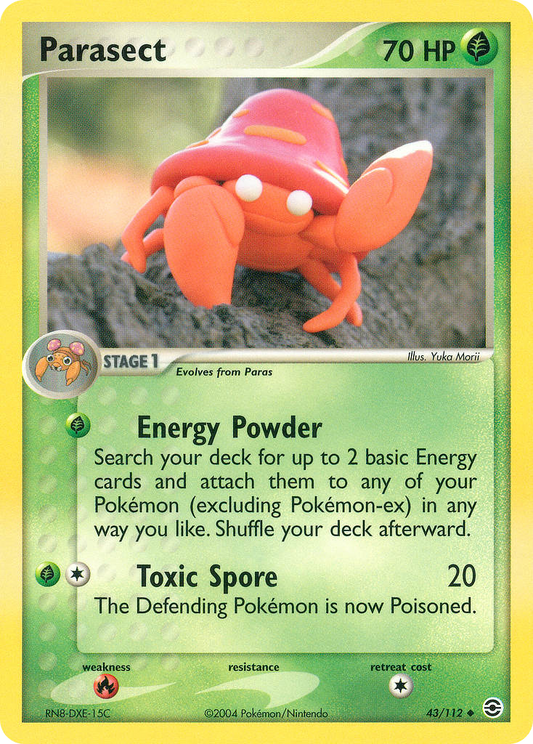 Parasect - 043/112 - FireRed & LeafGreen