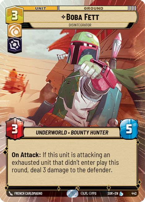 Boba Fett - SOR - 442 - Legendary - Hyperspace