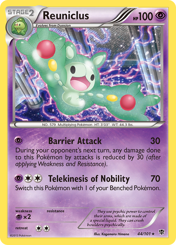 Reuniclus - 044/101 - Plasma Blast