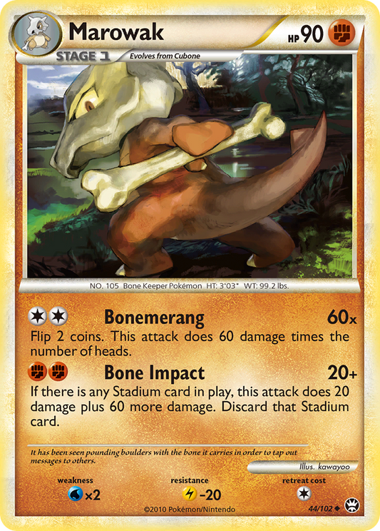 Marowak - 044/102 - HS—Triumphant