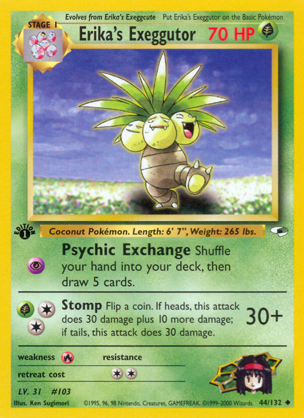 Erika's Exeggutor - 044/132 - Gym Heroes