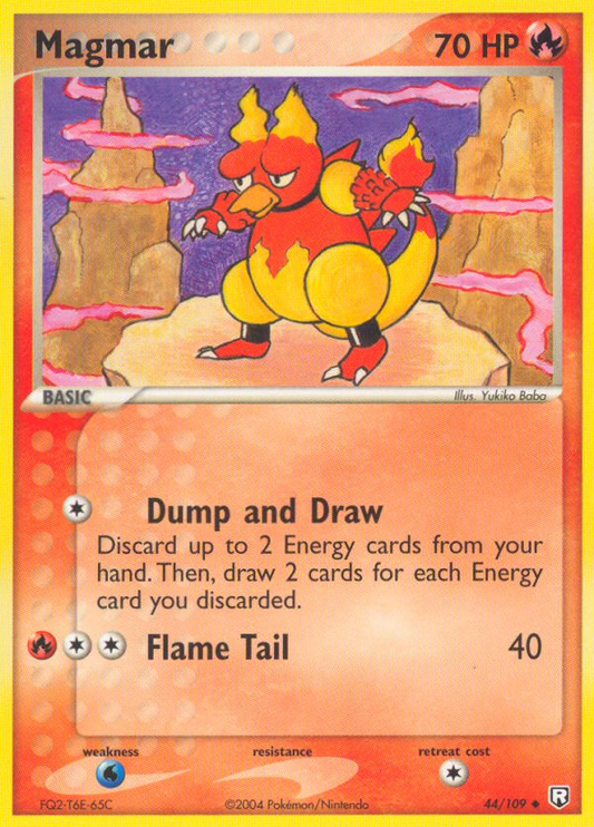 Magmar - 044/109 - Team Rocket Returns