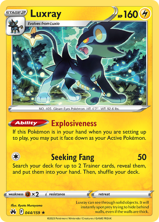 Luxray - 044/159 - Crown Zenith