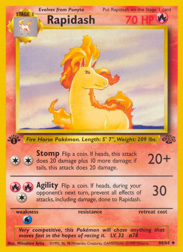 Rapidash - 44/64 - Jungle