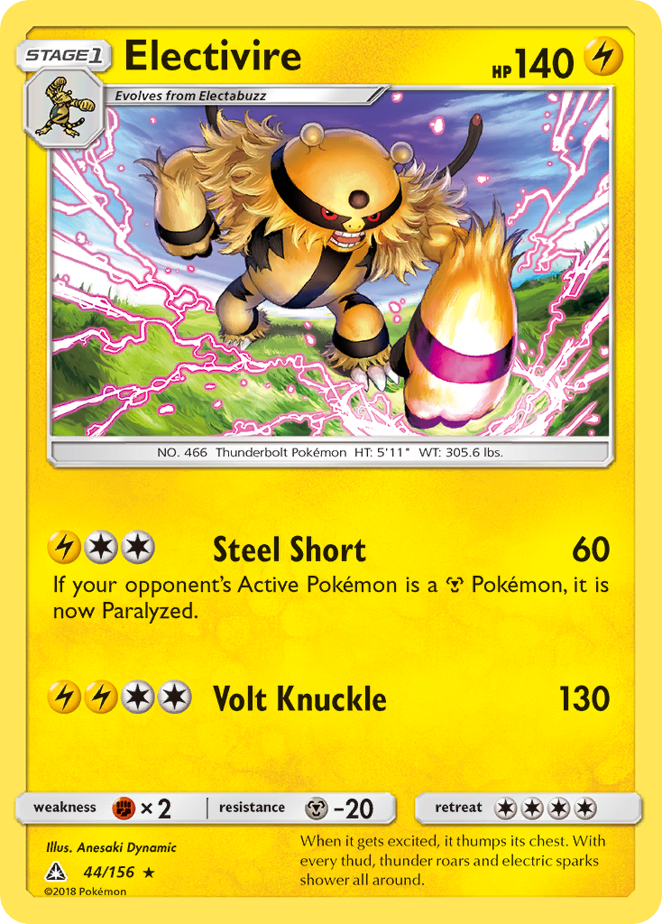 Electivire - 044/156 - Ultra Prism