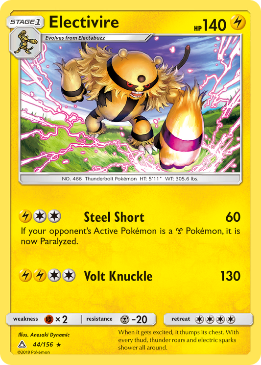 Electivire - 044/156 - Ultra Prism