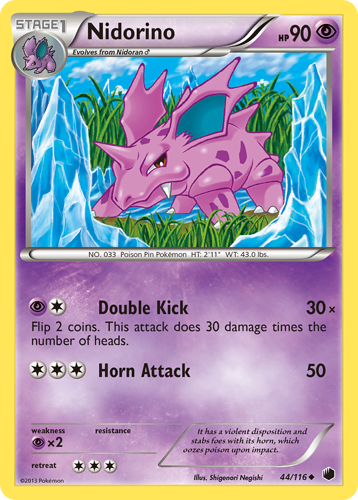 Nidorino - 044/116 - Plasma Freeze