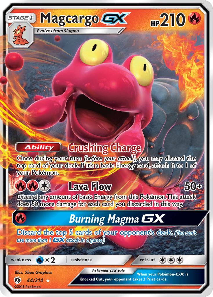 Magcargo-GX - 044/214 - Lost Thunder