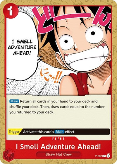 I Smell Adventure Ahead! (Promotion Pack 2022) - P-002 - Promo - One Piece Promotion Cards