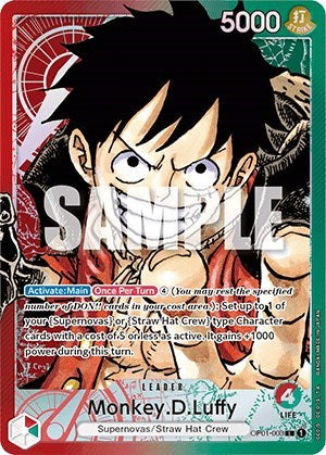 Monkey.D.Luffy - OP01-003 - Leader (Parallel) - Romance Dawn