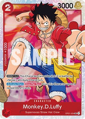 Monkey.D.Luffy - OP01-024 - Super Rare - Romance Dawn