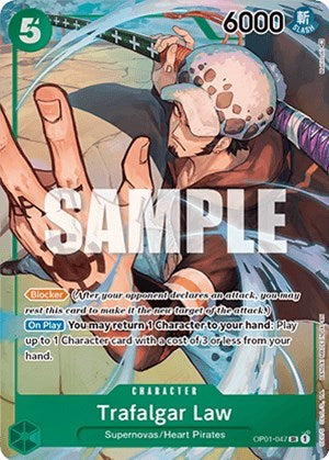 Trafalgar Law - OP01-047 - Super Rare (Parallel) - Romance Dawn