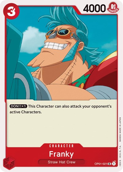 Franky - OP01-021 - Uncommon - Romance Dawn