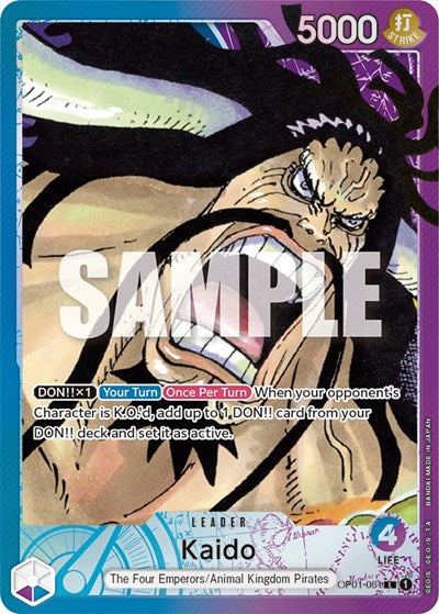 Kaido - OP01-061 - Leader (Parallel) - Romance Dawn